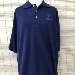 The Elks Club M Sandpoint Idaho Blue Polo Shirt Golf Grandpa